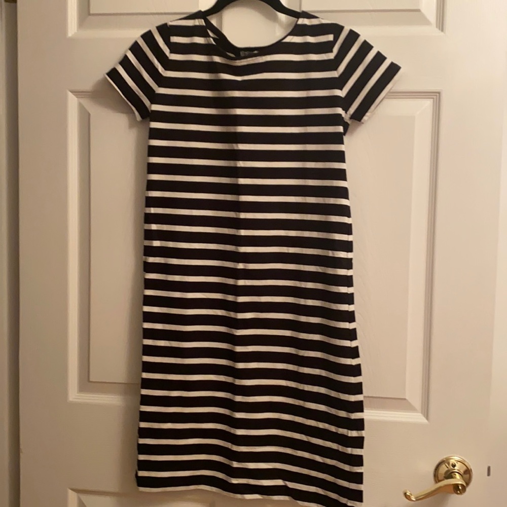 J.Crew Stripes T-shirt Dress